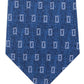 Michael Kors Men's Micro-Logo Block Neat Silk Twill Tie Navy Size Regular
