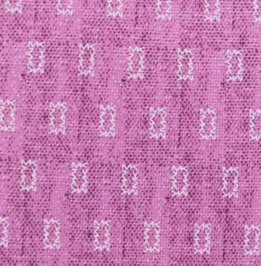 Michael Kors Men's Micro Connected Logo Printed Tie Pink One Size