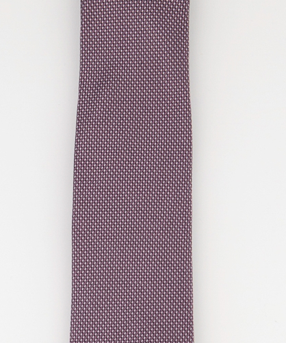 Michael Kors Men's Silk Professional Business Neck Tie Dark Red Size Regular