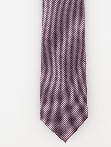 Michael Kors Men's Silk Professional Business Neck Tie Dark Red Size Regular