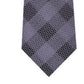 Michael Kors Men's Classic Mesh Check Silk Tie Gray One Size