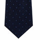 Michel Kors Men's Classic Glen Check Dot Tie Blue Size Regular
