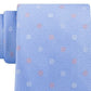 Michael Kors Men's Light Blue Polka Dot 100% Silk Neck Tie Blue Size Regular