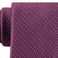 Michael Kors Men's Classic Dash Stripe Satin Tie Pink Purple Size Regular