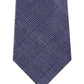 Michael Kors Men's Grayish Blue Plaid Tectured Neck Tie Gray Size Regular
