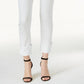 INC International Concepts Women's International Concepts Cuffed Skinny Jeans Natural Size 4