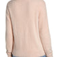 Lucky Brand Women's Eyelash Crewneck Sweater Pink Size Medium