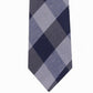 Tommy Hilfiger Men's Slim Textured Check Tie Gray Size Regular