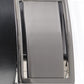 Alfani Men's Gunmetal Dress Plaque Buckle Leather Belt Black Size 34 Regular