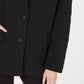 Collection B Juniors' Faux-Fur Coat Black Size Small