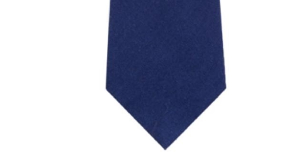 Tommy Hilfiger Men's Manhattan Solid Tie Navy Size Regular