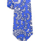 Tommy Hilfiger Men's Central Paisley Silk Tie Navy Size Regular