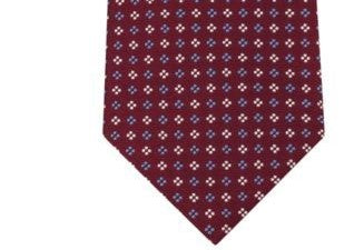Tommy Hilfiger Square Neat Tie Red Size Regular