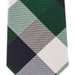 Tommy Hilfiger Men's Bold Plaid Silk Tie Blue Size Regular