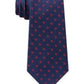 Tommy Hilfiger Men's Mont Classic Dot Stripe Tie Pasblue Size Regular