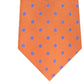 Tommy Hilfiger Men's Bright Preppy Dot Tie Orange Size Regular