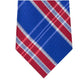 Tommy Hilfiger Men's Vincent Plaid Tie Blue-Red One Size