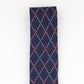 Tommy Hilfiger Men's Classic Argyle Holiday Tie Dark Red Size Regular