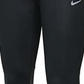 Nike Women's Power Dri-Fit Running Leggings Charcoal Size Extra Small