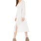 LEYDEN  Women's Smocked Midi Dress White Size Extra Large