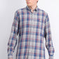 Weatherproof  Men's Plaid Sweater Gray Size Small