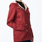 Collection B Juniors Hooded Anorak Jacket Brick Size XX-Large