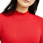 American Rag Juniors' Mock-Neck Top Red Size Small