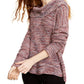 American Rag Juniors'' Cowlneck Sweater Red Size Extra Small