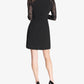 Tommy Hilfiger Women's Lace-Sleeve A-Line Dress Black Size SQUARE 18