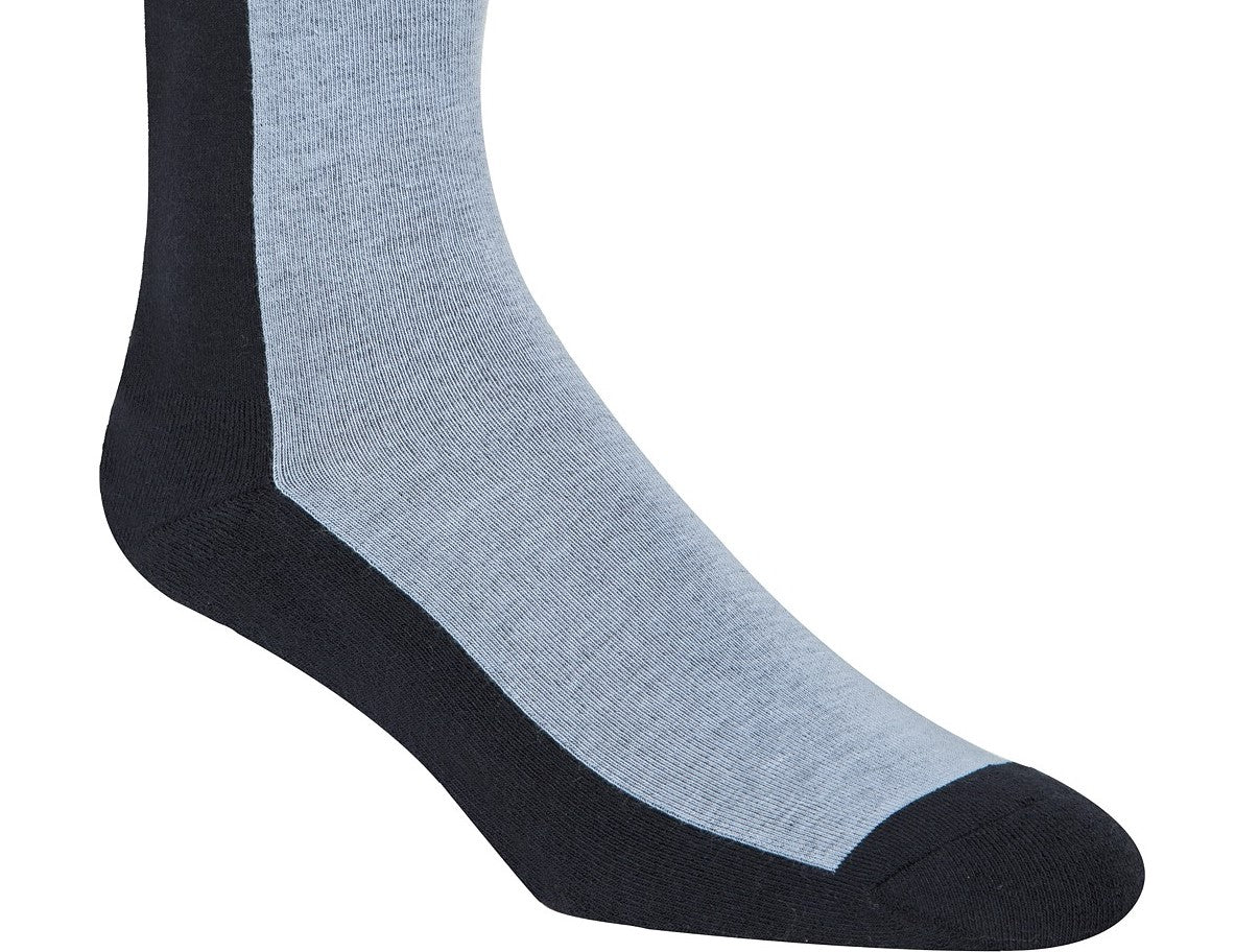 Calvin Klein Men's Colorblocked Crew Socks Black Size Regular