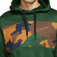 Nike Men's Therma Colorblocked Training Hoodie Green Size Extra Large