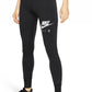 Nike Women's  Air Fast Dri-Fit 7/8 Tights Charcoal Size Medium