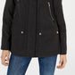 Celebrity Pink Juniors'  Hooded Coat Black Size Small