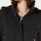 Celebrity Pink Juniors' Hooded Coat Black Size Extra Small