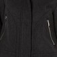 Celebrity Pink Juniors' Hooded Coat Black Size Extra Small