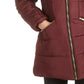 Karen Scott Women's Sport Zip-Up  Jacket Merlot Size Small