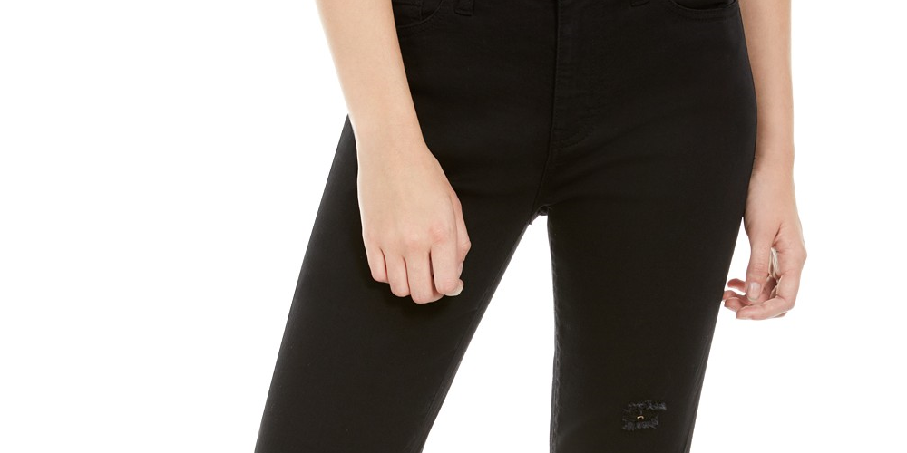 Celebrity Pink Women's Curvy Mid Rise Skinny Jean Black Size 7