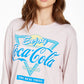 Mad Engine Juniors' Retro Coca-Cola Graphic T-Shirt Purple Size Extra Large