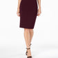 Calvin Klein Women's Capelet Sheath Dress Purple Size 6