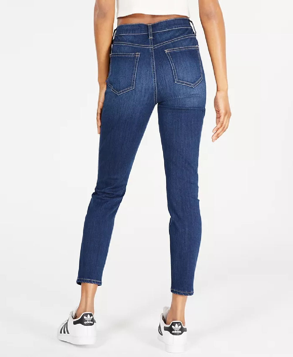 Celebrity Pink Women's High Rise Ankle Skinny Jean Blue Size 9
