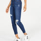 Celebrity Pink Women's High Rise Ankle Skinny Jean Turq/Aqua Size 15