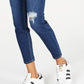 Celebrity Pink Women's High Rise Ankle Skinny Jean Turq/Aqua Size 15