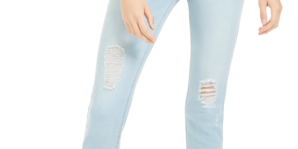 Celebrity Pink Women's High Rise Ankle Skinny Jean Turq/Aqua Size 7