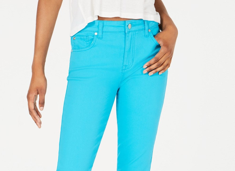 Celebrity Pink Juniors' Ankle Skinny Jeans Blue Size 0