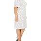 Calvin Klein Women's Plus Size Tweed Sheath Dress White Size 20W