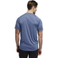 Adidas Men's FreeLift Badge of Sport Graphic Tee Blue Size Small