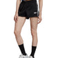 Adidas Women's Originals Logo Tape Shorts  Black Size Extra Large