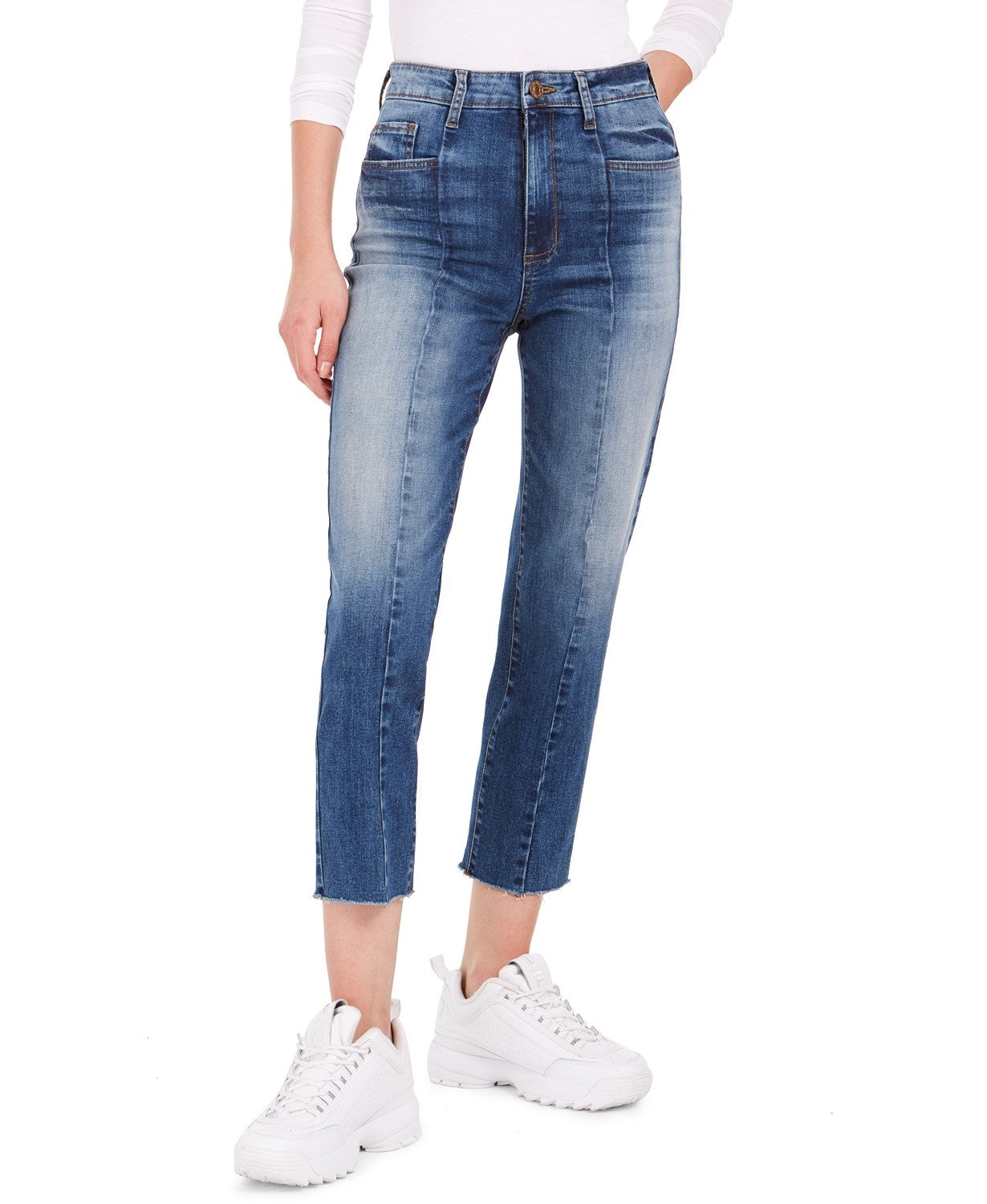 Sts Blue Women's Avery  High-Rise Seam Detail Jeans Blue Size 27