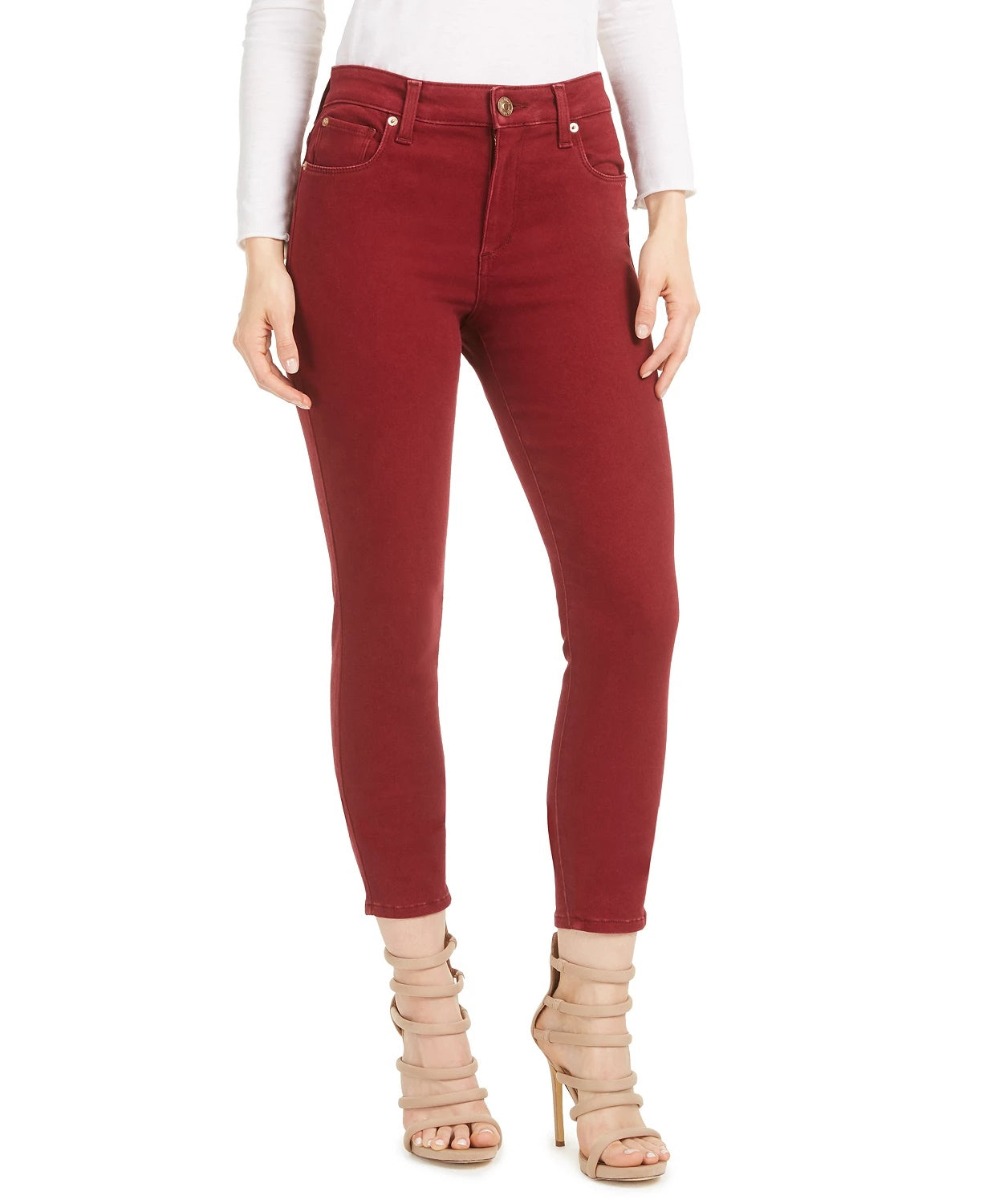STS Blue Women's Ellie High-Rise Skinny Jeans Red Size 26