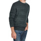 Weatherproof Men's Soft Touch Stripe Crew Neck Sweater Green Size 3 Extrta Large